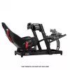 Võidusõidukabiin Next Level Racing F-GT Elite Lite Wheelplate Edition reguleeritava kõrgusega, ühildub Formula- ja GT-seadistustega