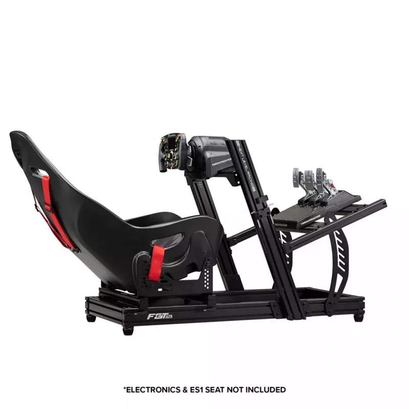 Võidusõidukabiin Next Level Racing F-GT Elite Lite Wheelplate Edition reguleeritava kõrgusega, ühildub Formula- ja GT-seadistustega