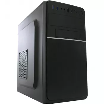 LC Power 2015MB - Torn - micro ATX - ilma toiteplokita - Must - USB/Audio (LC-2015MB-ON)