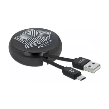 USB 2.0 Type-A isane Micro-B kaabel DeLOCK 85818