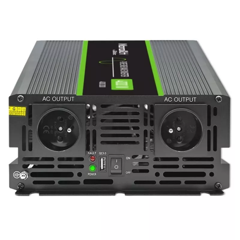 Qoltec Monolith toiteadapter/inverter Auto 4000 W Must