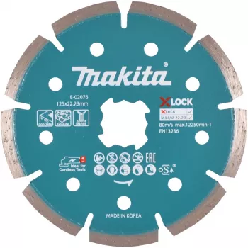 Makita - Teemantlõikeketas - betoonile, graniidile, marmorile - 125 mm - Makita GA041GM201, XGT GA041GZ jaoks