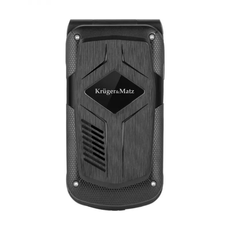 Kruger & Matz Iron 5 Flip KM0466 — kahe SIM-kaardiga, 2,4-tolline ekraan, IP68/IP69K, 1200 mAh