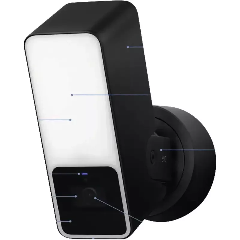 Välis-IP-kaamera Eve Systems GmbH Eve Outdoor Cam liikumisanduriga, valge