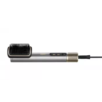 Juuksekujunduskomplekt BABYLISS AS6555E — Airflow tehnoloogia, 4 kuumutusastet, 2,5 m juhe, Hõbedane/Kuldne