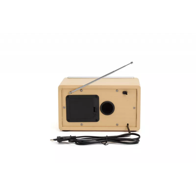 Denver TR-63LW raadio Personal Analog Bamboo, hõbedane