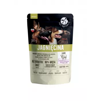 Märg koeratoit PetRepublic PET REPUBLIC Adult Lamb 500 g