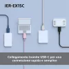 Sony IER-EX15C kõrvasisesed peakomplekti juhtmega kõned/muusika USB USB-C roosa