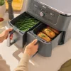 Kuumaõhu fritüür Ninja DZ400EU 9,5 L 2470 W hall topelt