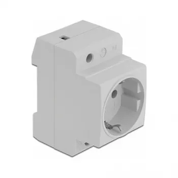 Pistikupesa CEE 7/3 DeLOCK 11469 Helehall 250V 16A
