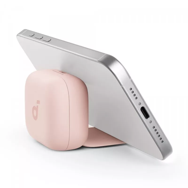 Anker P30i juhtmevaba kõrvasisene peakomplekt kõnedeks ja muusikaks, USB USB-C, Bluetooth, heleroosa