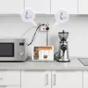 Pistikupesadega pikendusjuhe MACLEAN MCE387 W — 2 pistikupesa, 3×USB A, 110–240V, 2500W, 1,5 m kaabel, valge