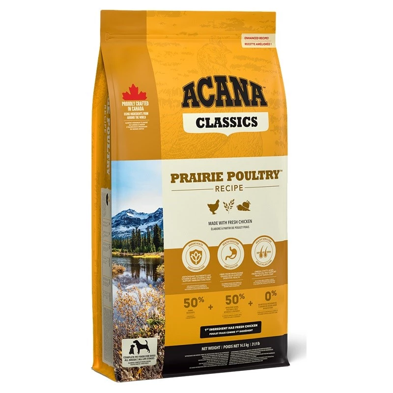 ACANA Classics Prairie Poultry - kuiv koeratoit - 14,5 kg