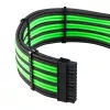 CableMod PRO ModMesh 12VHPWR kaabli pikenduskomplekt must/heleroheline, 3‑kontaktiline 16‑kontaktiline komplekt