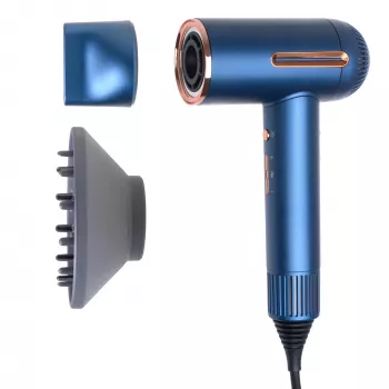 Adleri föön | AD 2271 SUPERSPEED | 1500 W | Temperatuuriseadete arv 6 | Ioonfunktsioon | Difuusorotsik | Sinine