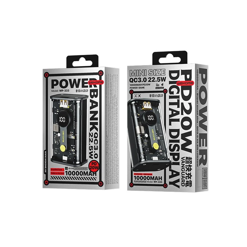 Akupank WK-WP-333 10000 mAh Super Charging PD 20W