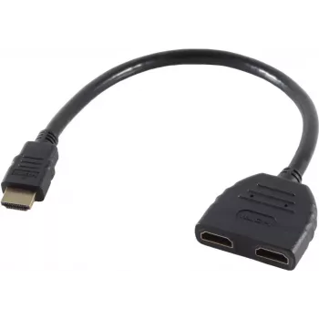 HDMI-adapter ShiverPeaks Type A kuni 2x St/Bu 77415 – HDMI Type A jaotur/adapter