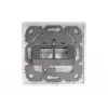 Digitus | Seinaplaat Keystone moodulitele, Saksa tüüp, keskplaat 50x50 mm, raam 80x80 mm | DN-93801-1