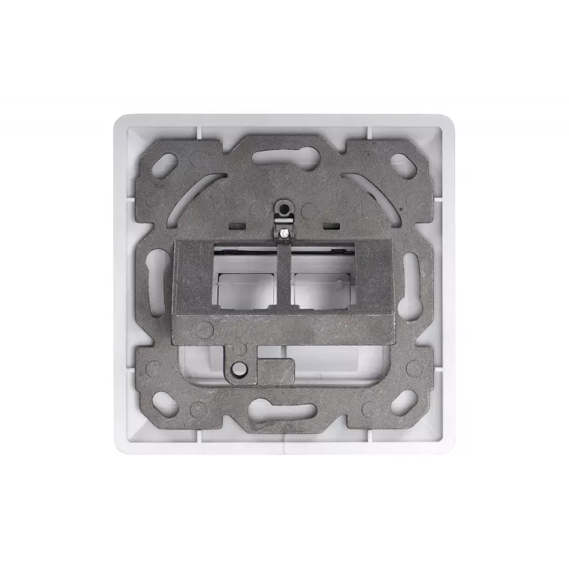 Digitus | Seinaplaat Keystone moodulitele, Saksa tüüp, keskplaat 50x50 mm, raam 80x80 mm | DN-93801-1