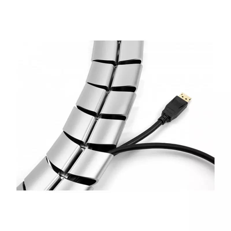 kaabel Duct DeLOCK 740x75mm height adjustable silver