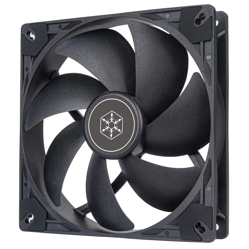 SilverStone VISTA SST-VS140B 140 mm PWM korpuse ventilaator - must