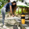 Cecotec Blender | Power Titanium 900 ProGo | Laua- | 900 W | Kogumaht 2x0,57 L | Jääpurustus | Must