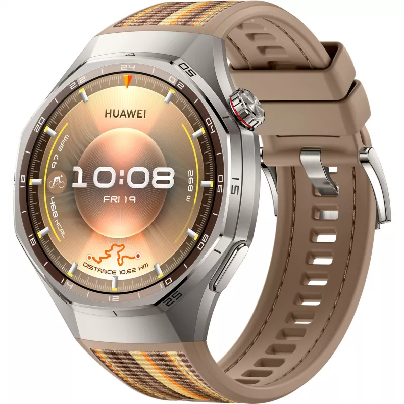 Huawei WATCH GT 6 Pro 46mm | Nutikell | GPS (satelliit) | AMOLED | 1,47 tolli | Veekindel | Pruun