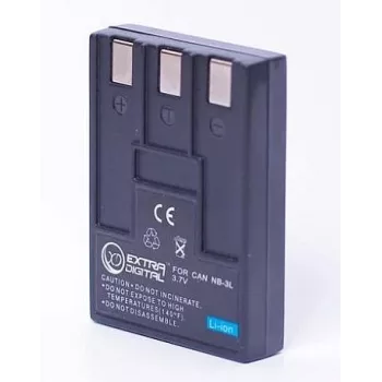 Laetavaku Extra Digital NB-3L 3,7V 1000mAh ühilduvatele Canoni kaameratele