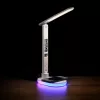 Lauaamp Hawk HW-LAMP03 Valge RGB — reguleeritav LED-lauaamp RGB-valgustusega