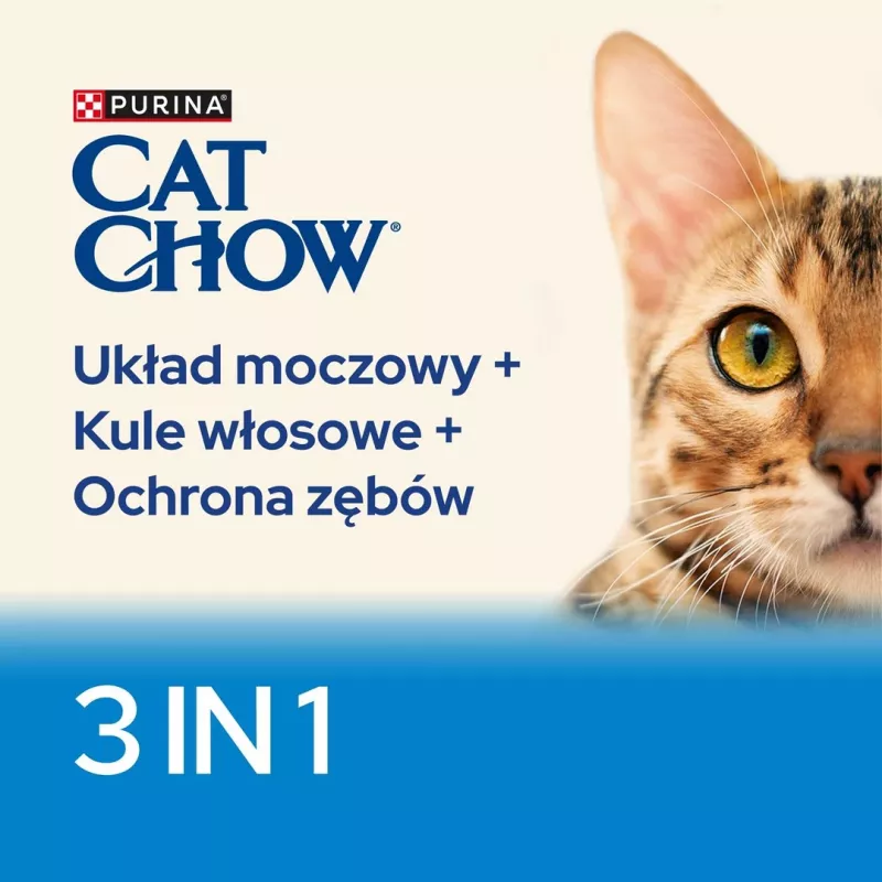 Purina CAT CHOW kasside kuivtoit 1.5 kg täiskasvanud kalkun