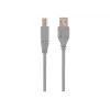 USB 2.0 A-pistik B-pistik 6 jalga kaabel, hall värv