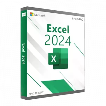 Microsoft Excel 2024 BIND PC/MAC