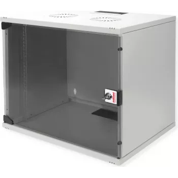 Seinale kinnitatav serverikapp ROLINE 9U, 19 tolli 540x400 mm, põhikomplekt, hall