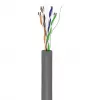 Wentronic Goobay CAT 6 võrgukaabel, U/UTP, Hall, 100 m - CCA, AWG 24/7 (keerutatud), PVC (93884)