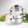 Elektriauruti Maestro MR-2900-18 1500W vertikaalaur, 18 cm puljongipott, 2 L, roostevaba teras ja klaas, ühildub induktsioonpliidiga