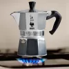 Bialetti Moka Express Moka pott 0,775 L Alumiinium, Must