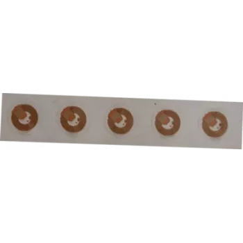 RFID NFC turvasilt SCOT NTAG213 18 mm läbipaistev, 10 tk pakend