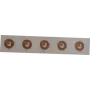 RFID NFC turvasilt SCOT NTAG213 18 mm läbipaistev, 10 tk pakend