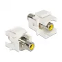 Kaablisoolis RCA kollane DeLOCK 86306