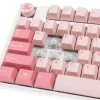 Ducky One 3 Gossamer Pink klaviatuur Mängimine USB US English Roosa, Valge