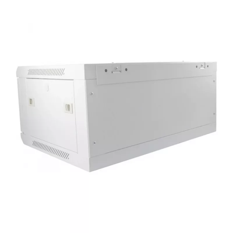 Seinale paigaldatav rack-kapp ALLNET ALL-SMC6604GRAU 4U, hall, 50 kg kandevõime, võtmega lukk