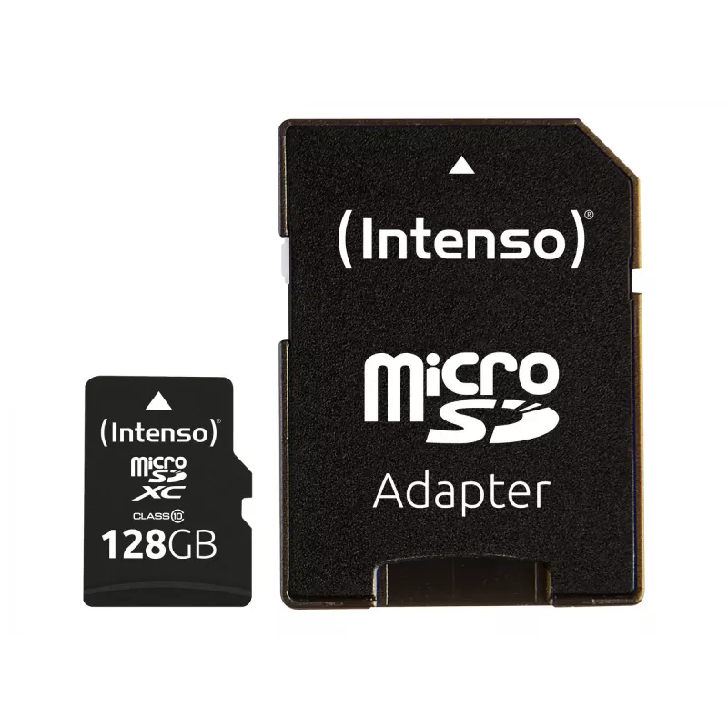 MÄLU MICRO SDXC 128GB C10/W/ADAPTER 3413491 INTENSO