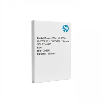 Arvuti HP Pro SFF 400 G9 i5-12500 16GB 512SSD W11P