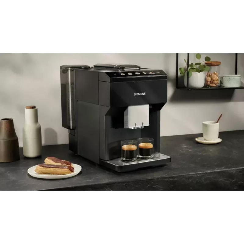 Espressomasin Siemens TP513R09 — täisautomaatne, 15 baari, 1,9 l veepaak, sisseehitatud veski