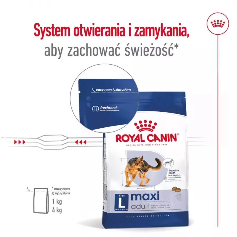 Royal Canin Maxi Adult kuivtoit koertele, 15 kg