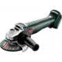 Nurklihvija Metabo W 18 7-125, 18V (aku ei kuulu komplekti), 125 mm ketas, 8500 p/min