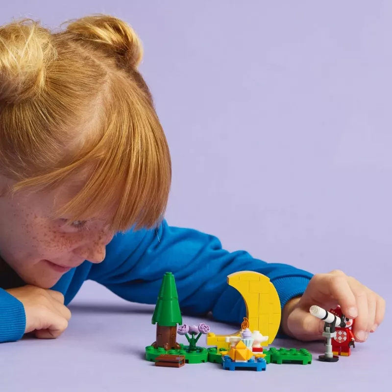 Ehitusmänguasi LEGO Animal Crossing Tähevaatlus Eufemiaga komplekt 77053