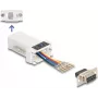 DeLOCK 67078 kaabli soovaheti D-Sub 9 RJ12 valge