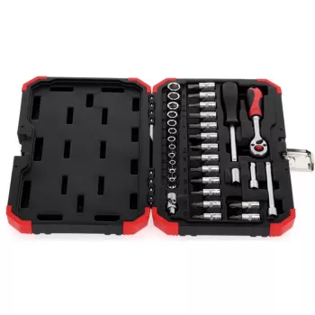 Pistikupesakomplekt Gedore R49003033 1/4 tolli meetermõõdustik