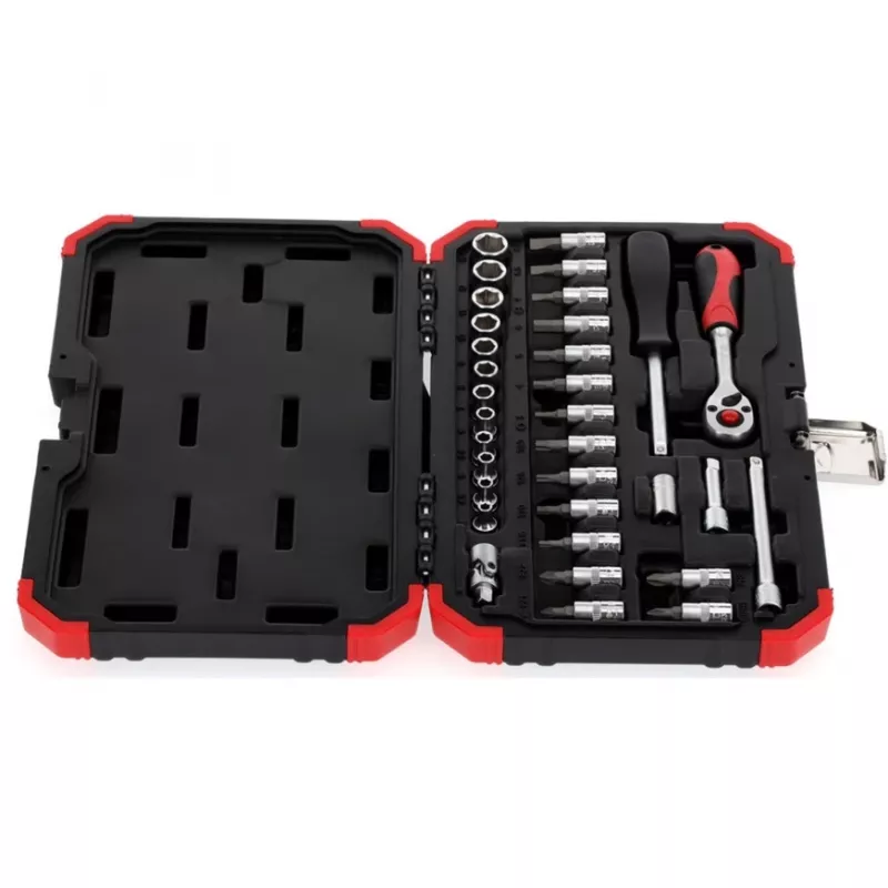 Pistikupesakomplekt Gedore R49003033 1/4 tolli meetermõõdustik